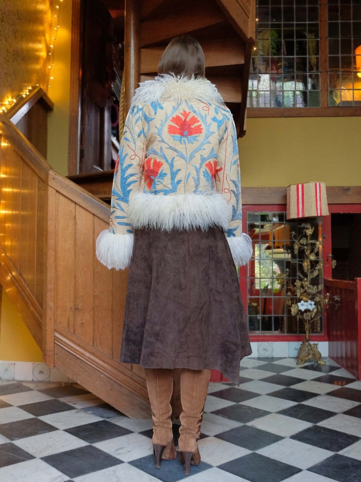 Zebay Coat - XS | Blue/Red/White Zebay Coat - XS | Blue/Red/White