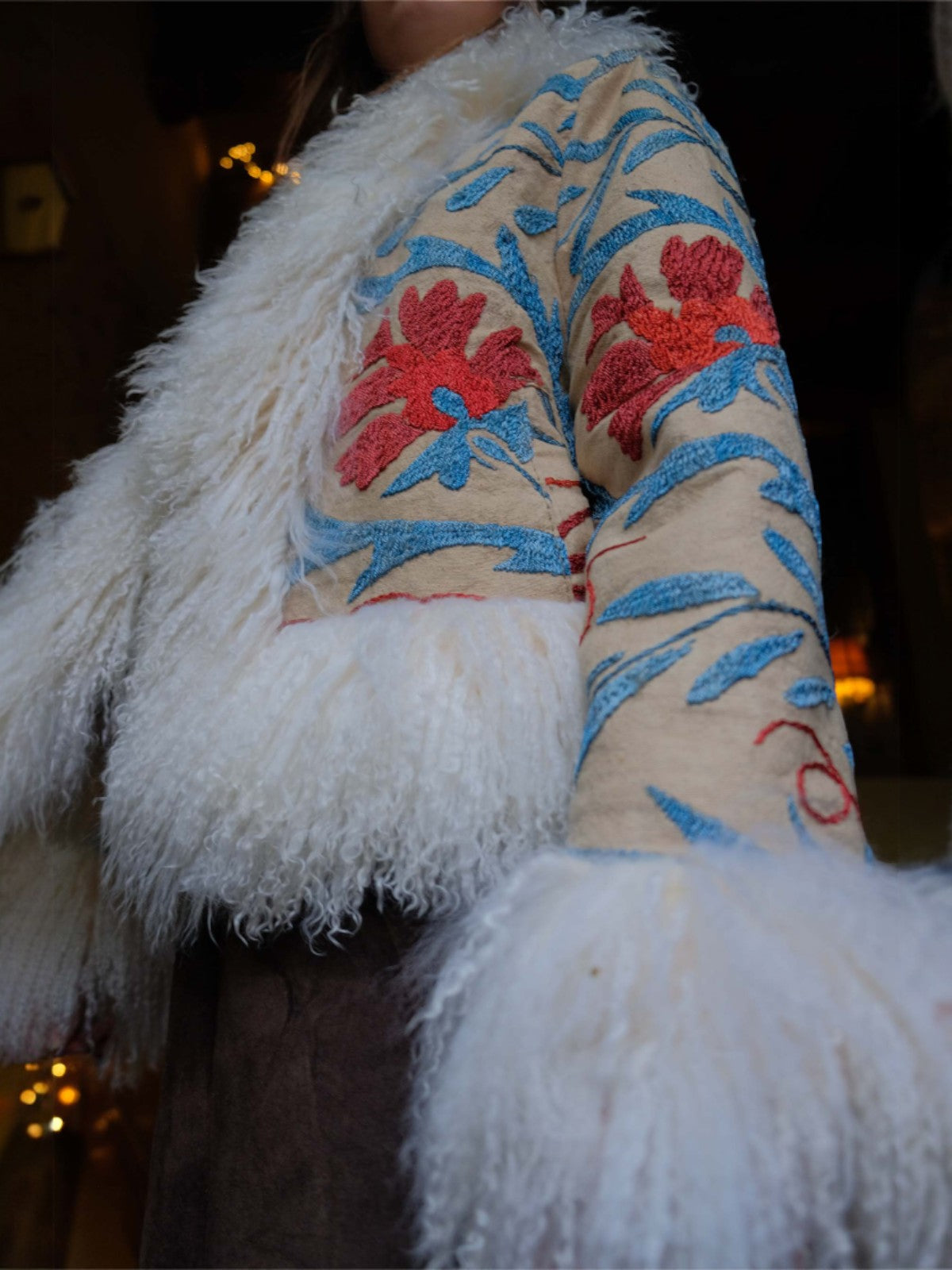 Zebay Coat - XS | Blue/Red/White Zebay Coat - XS | Blue/Red/White