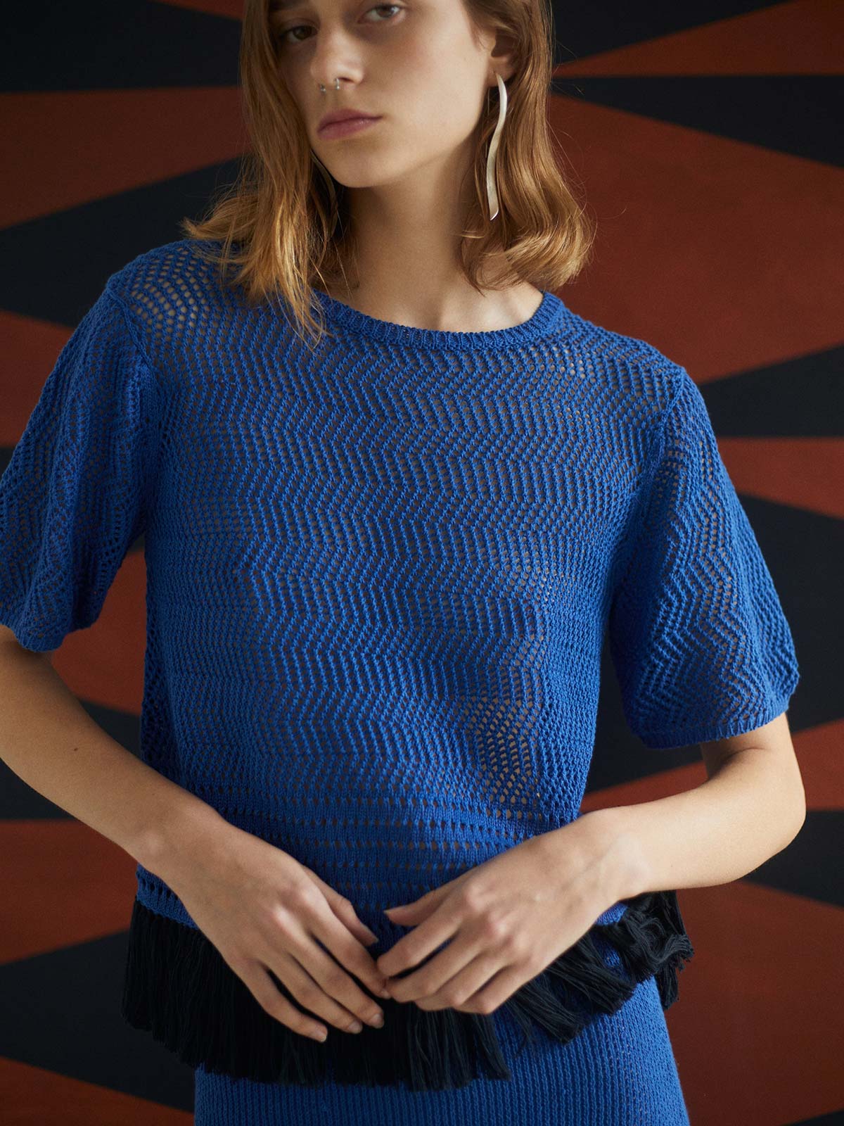 Carisa Blouse | Blue Carisa Blouse | Blue