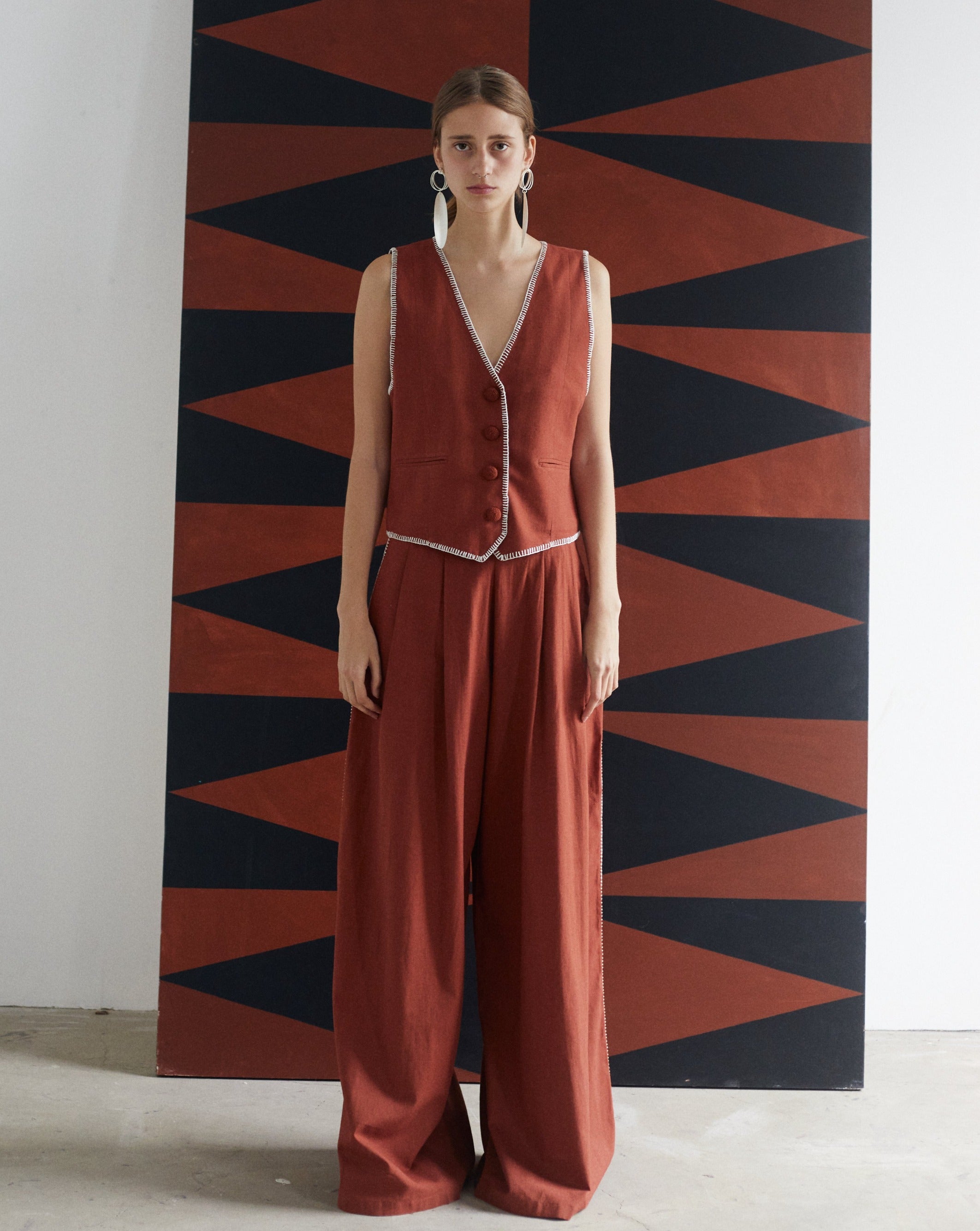 Amuleto Vest | Brown Amuleto Vest | Brown