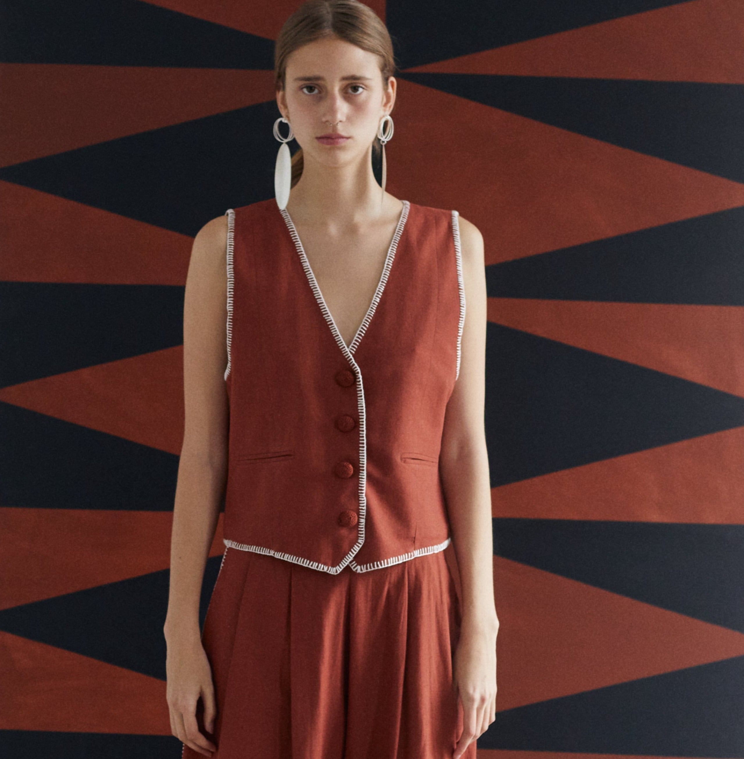 Amuleto Vest | Brown Amuleto Vest | Brown