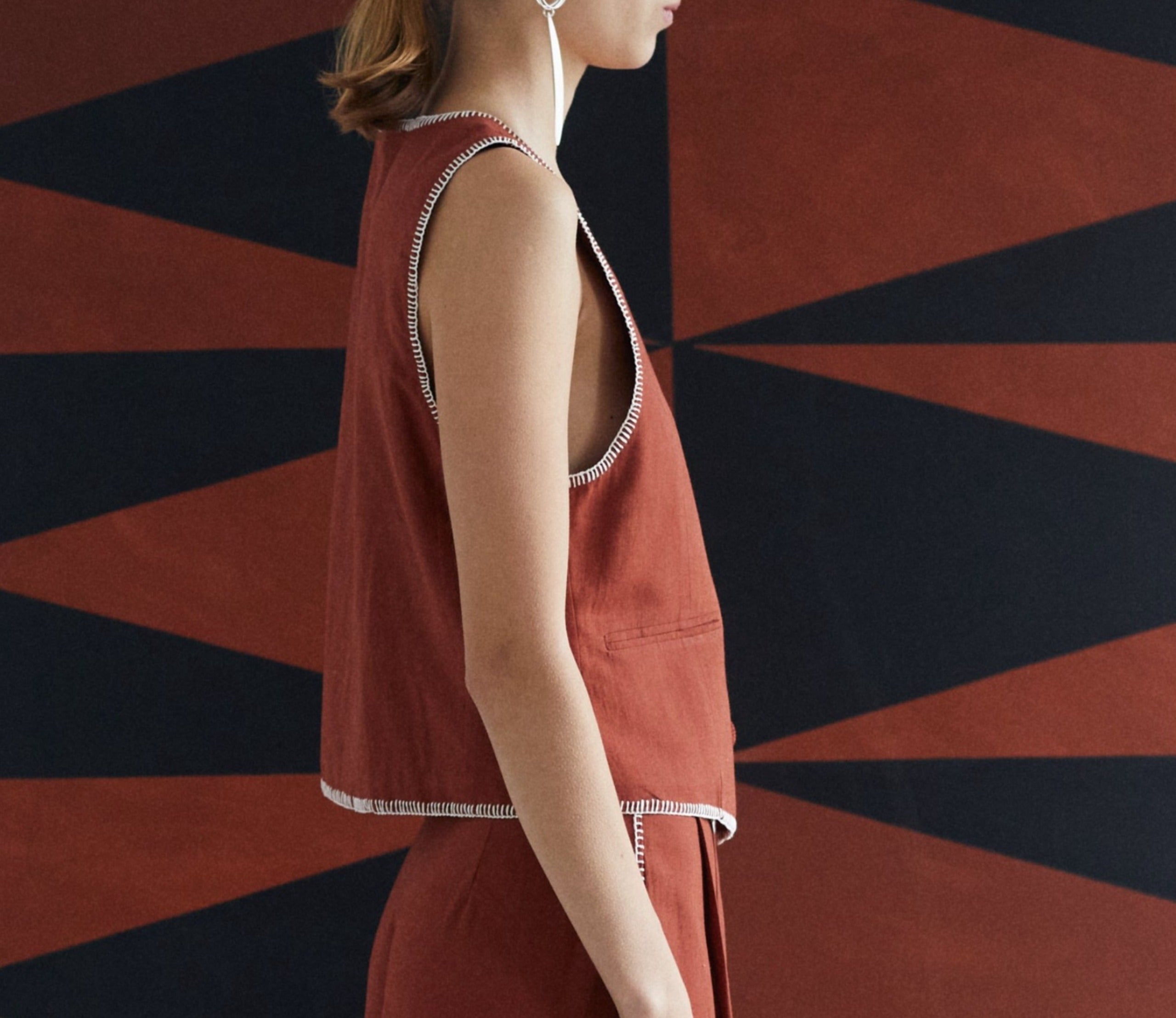 Amuleto Vest | Brown Amuleto Vest | Brown