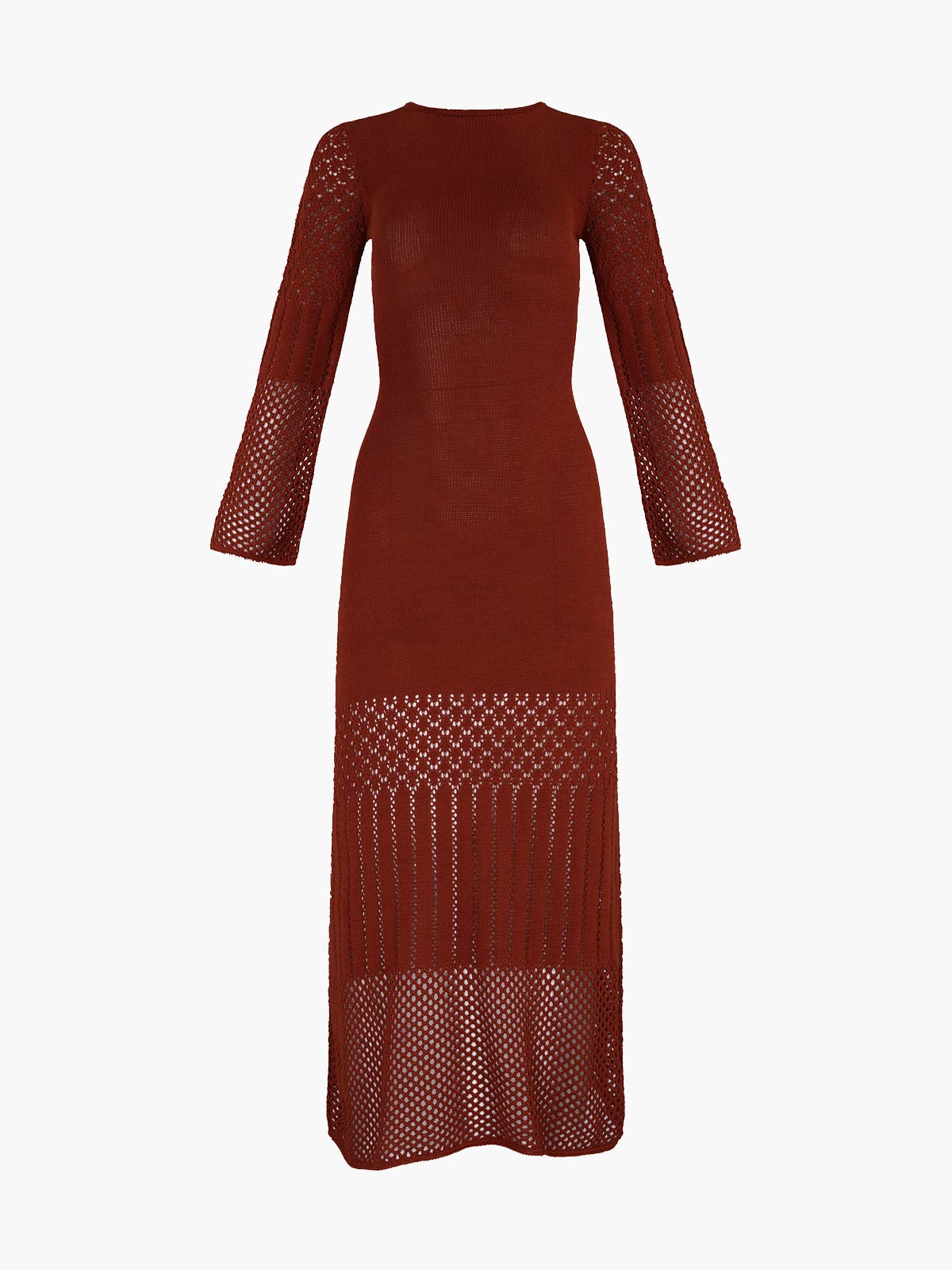 Murga Maxi Dress | Brown Murga Maxi Dress | Brown