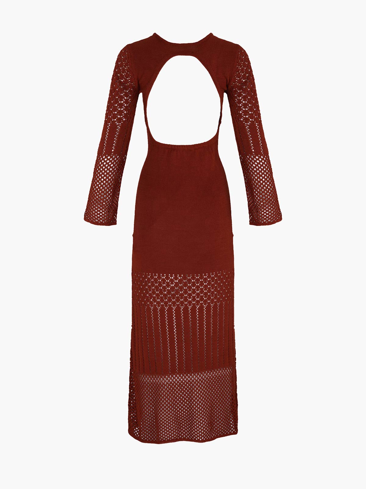 Murga Maxi Dress | Brown Murga Maxi Dress | Brown