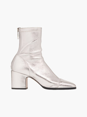 Aria Ankle Boots | Silver Aria Ankle Boots | Silver