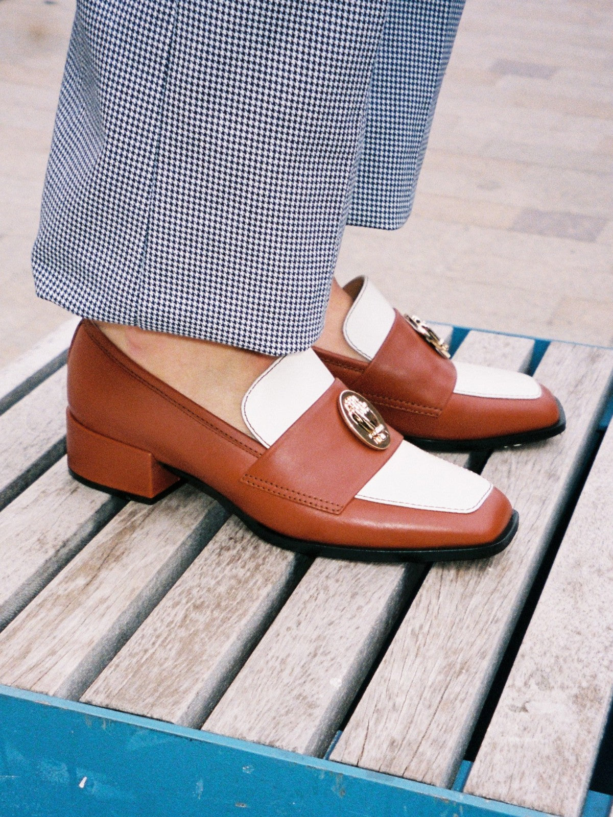 Nono Loafers | Bicolor Cognac Nono Loafers | Bicolor Cognac