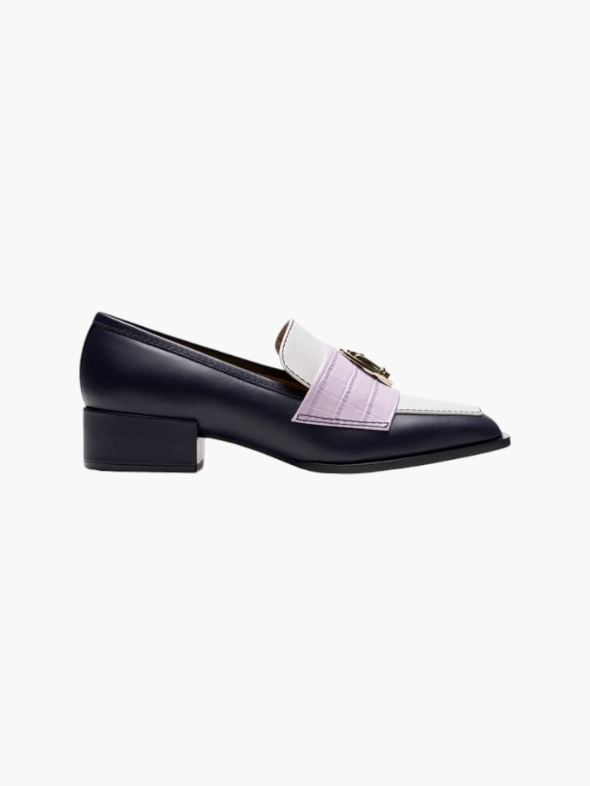Nono Loafers | Tricolor Navy/Lilac