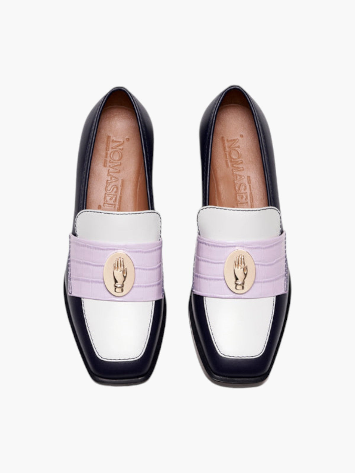 Nono Loafers | Tricolor Navy/Lilac Nono Loafers | Tricolor Navy/Lilac