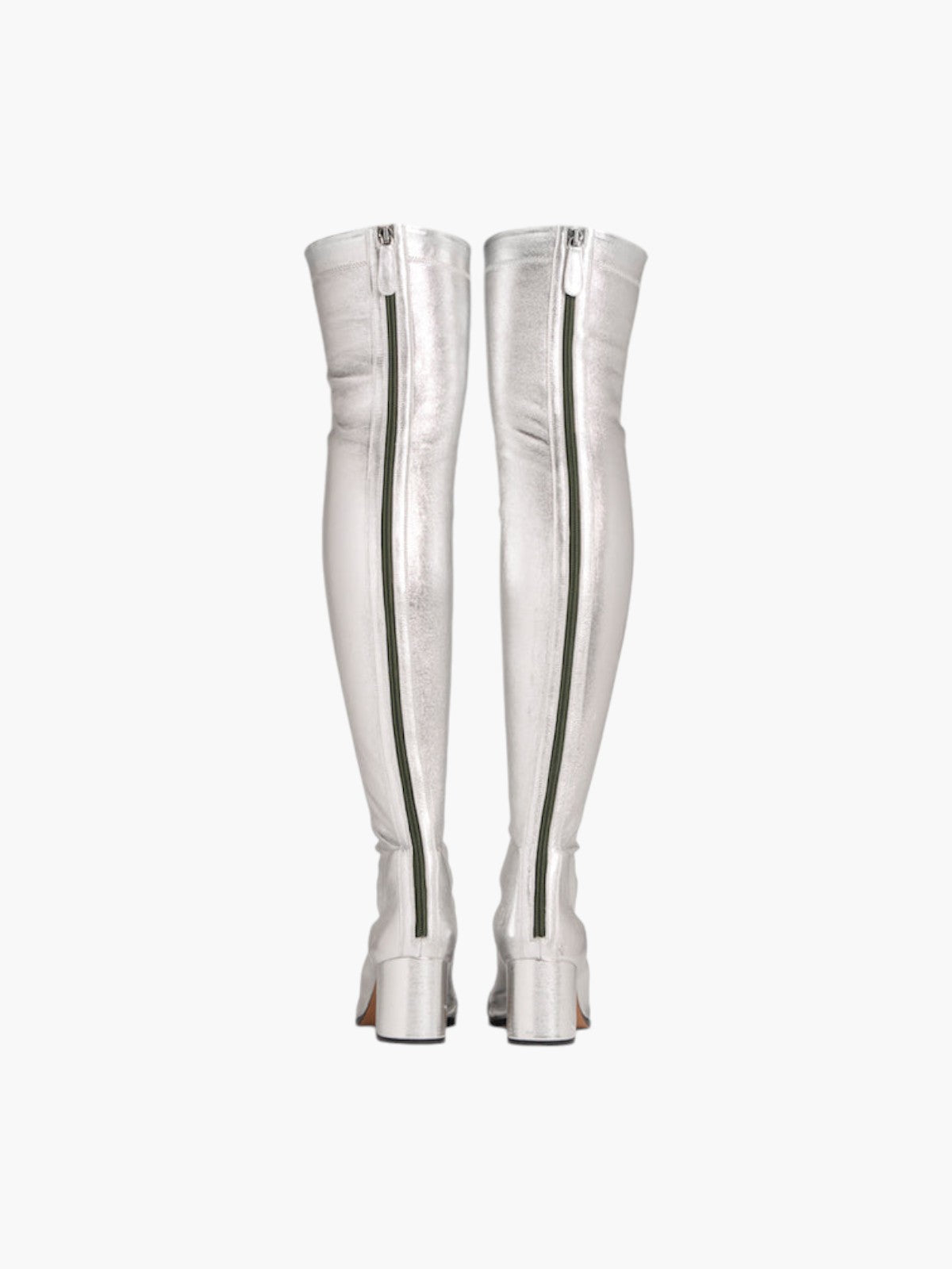 Whisper Over the Knee Boots | Silver Whisper Over the Knee Boots | Silver