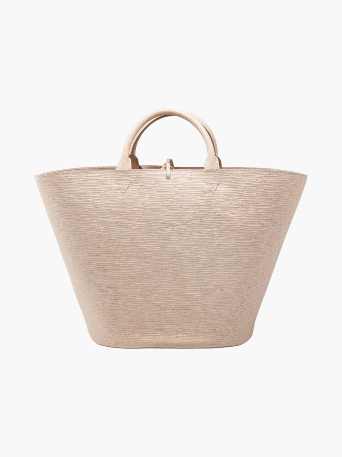 Large Cesta Basket Bag | Natural Embossed Large Cesta Basket Bag | Natural Embossed