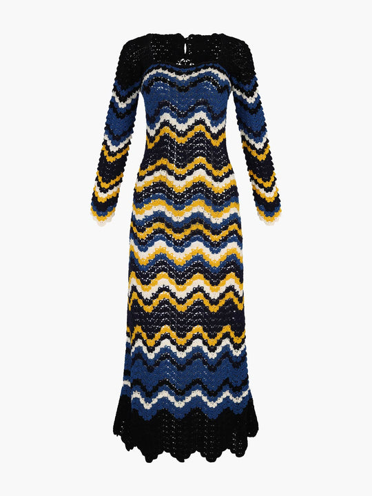 Sumac Maxi Dress | Blue