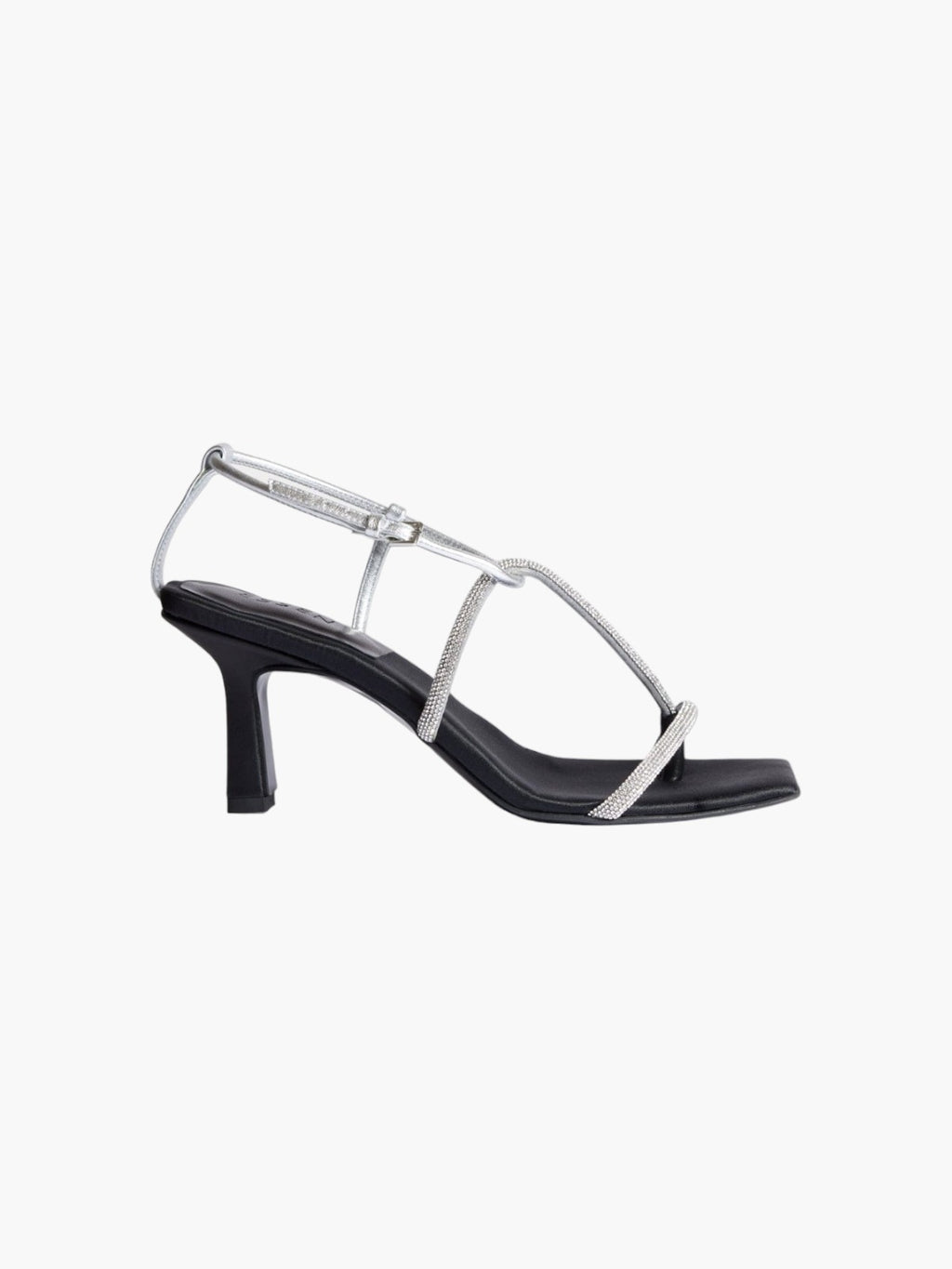 The Strappy Sandal | Crystal