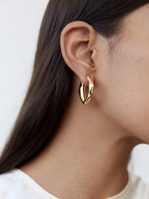 The Hoop Earrings | Gold The Hoop Earrings | Gold