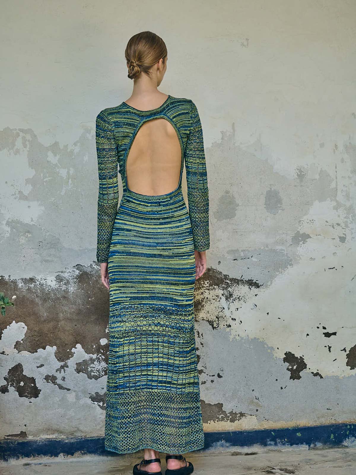 Murga Maxi Dress | Blue/Green Murga Maxi Dress | Blue/Green