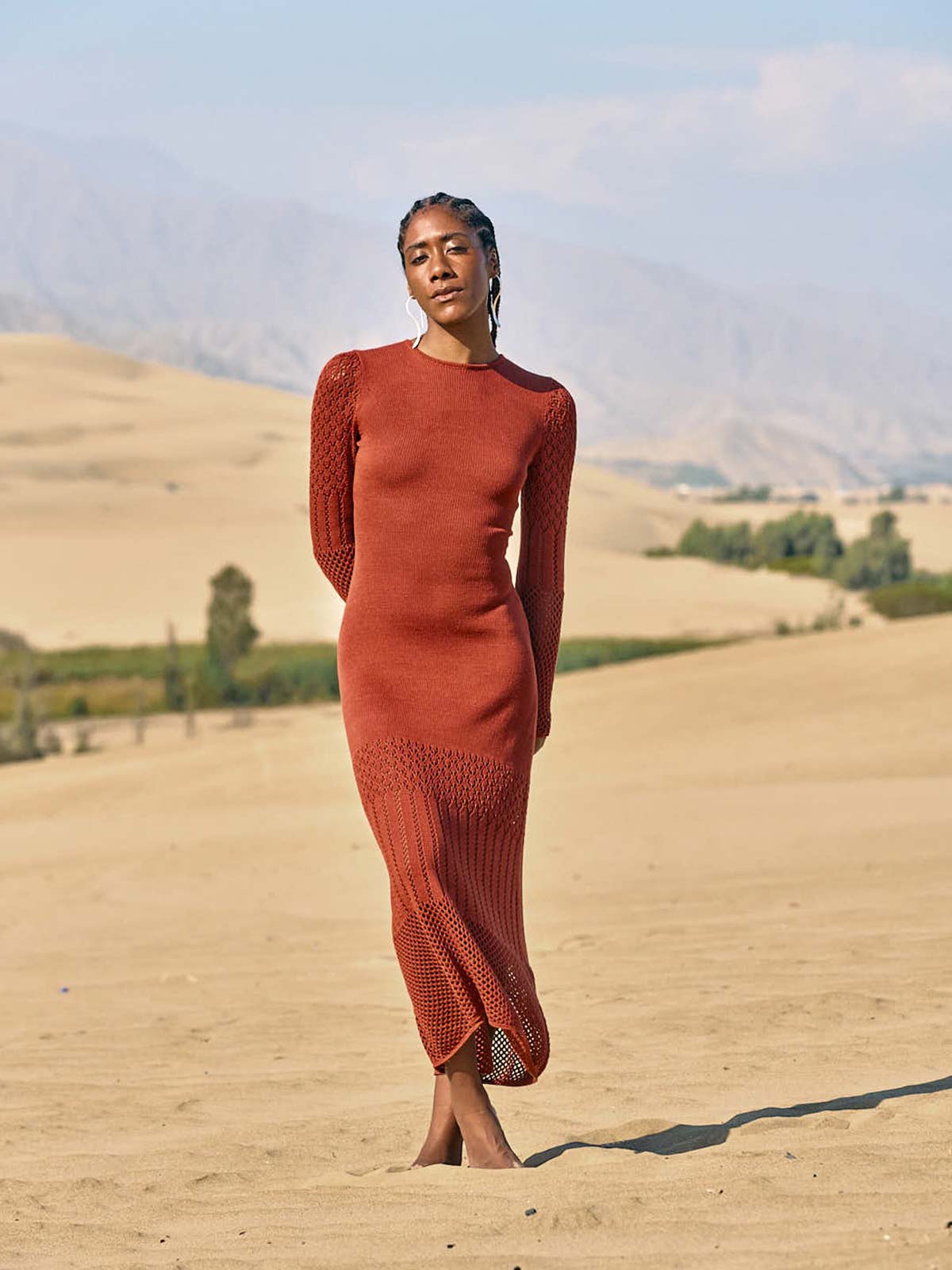 Murga Maxi Dress | Brown Murga Maxi Dress | Brown