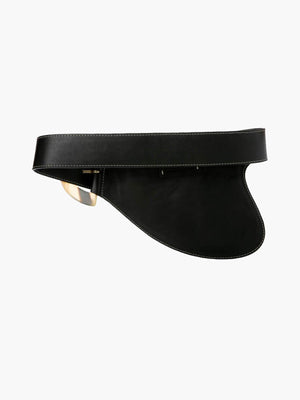 La Jefa Belt in Leather | Black La Jefa Belt in Leather | Black