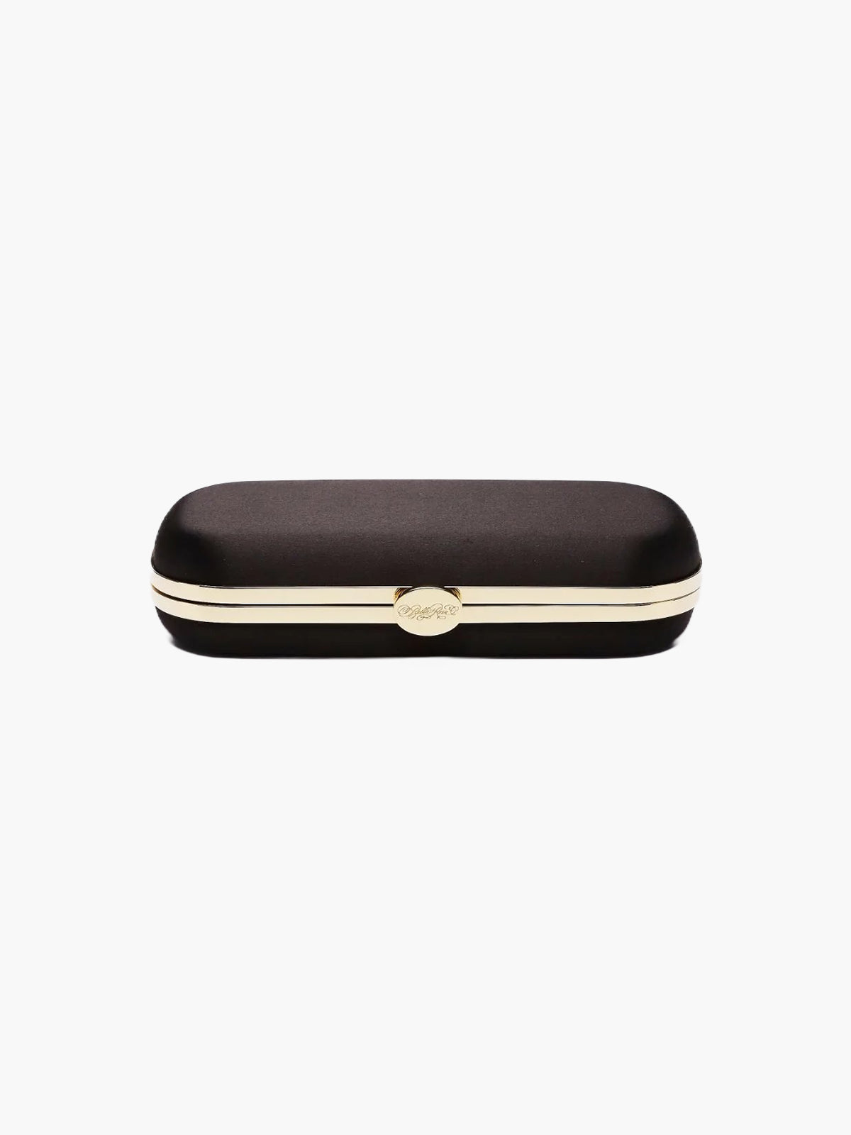 Satin Bella Clutch | Black Satin Bella Clutch | Black
