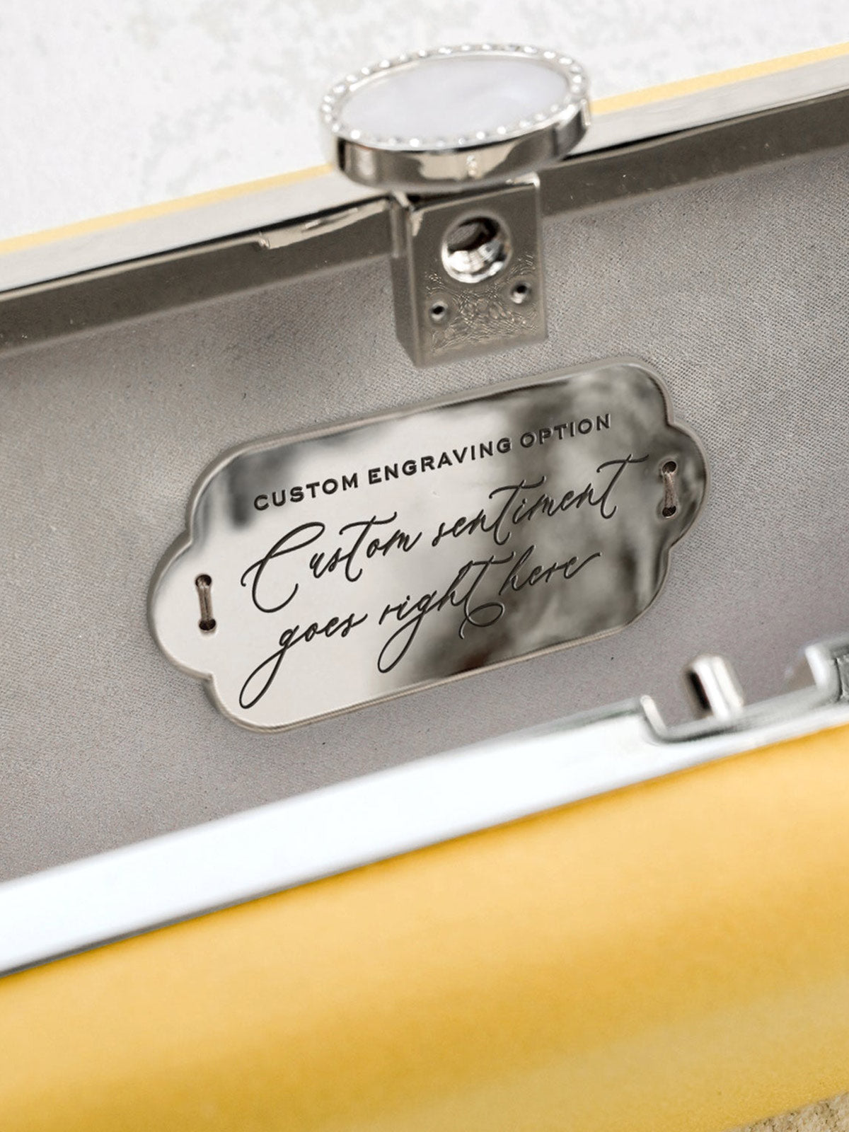 Satin Bella Clutch | Limoncello Yellow Satin Bella Clutch | Limoncello Yellow