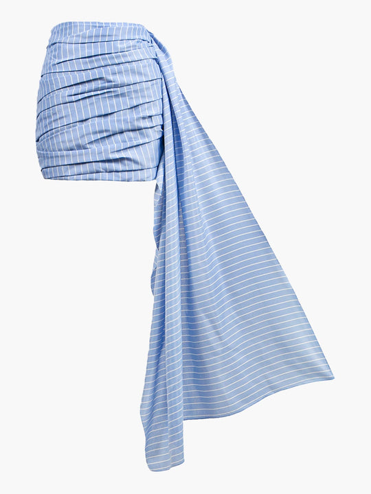 Anita Skirt | Blue Stripe