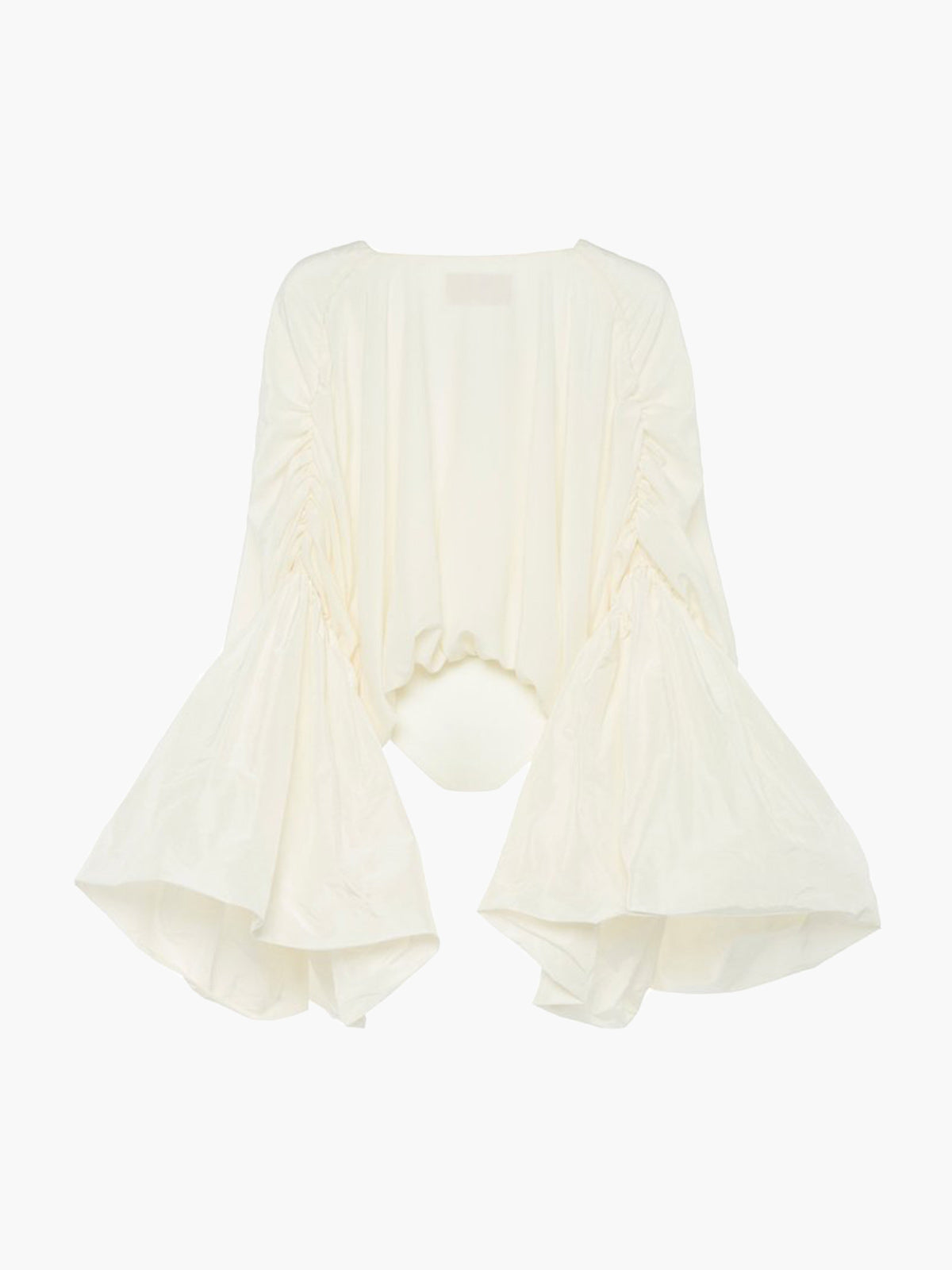 Aura Draped Silk Bodysuit Aura Draped Silk Bodysuit - Fashionkind