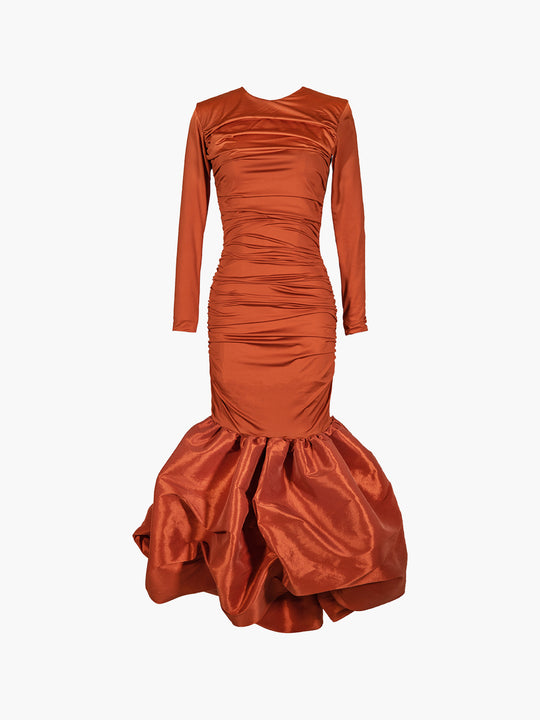 Cana de Azucar Dress | Terracotta
