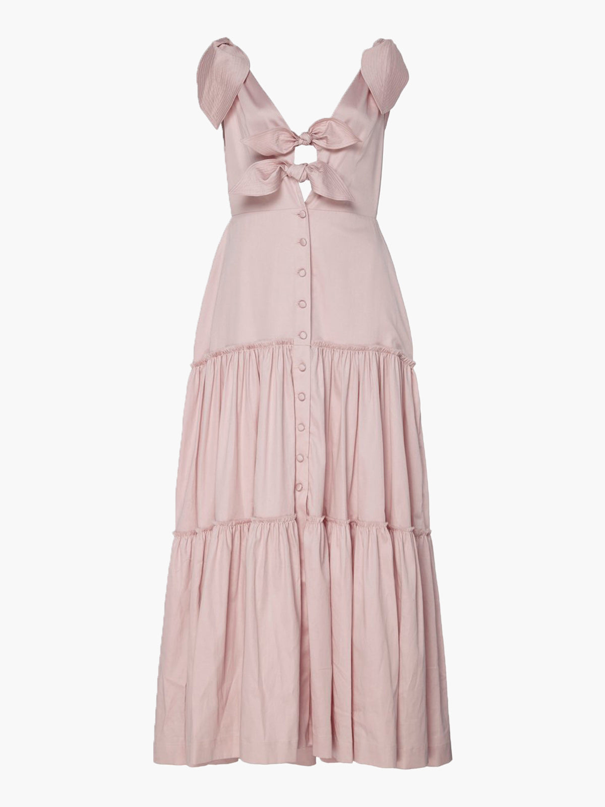 Capazzo Tiered Ankle Dress Capazzo Tiered Ankle Dress - Fashionkind