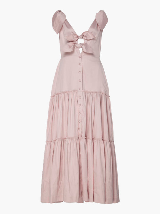 Capazzo Tiered Ankle Dress