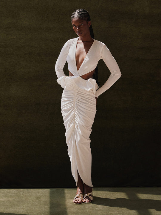 Isla Dress | Off White