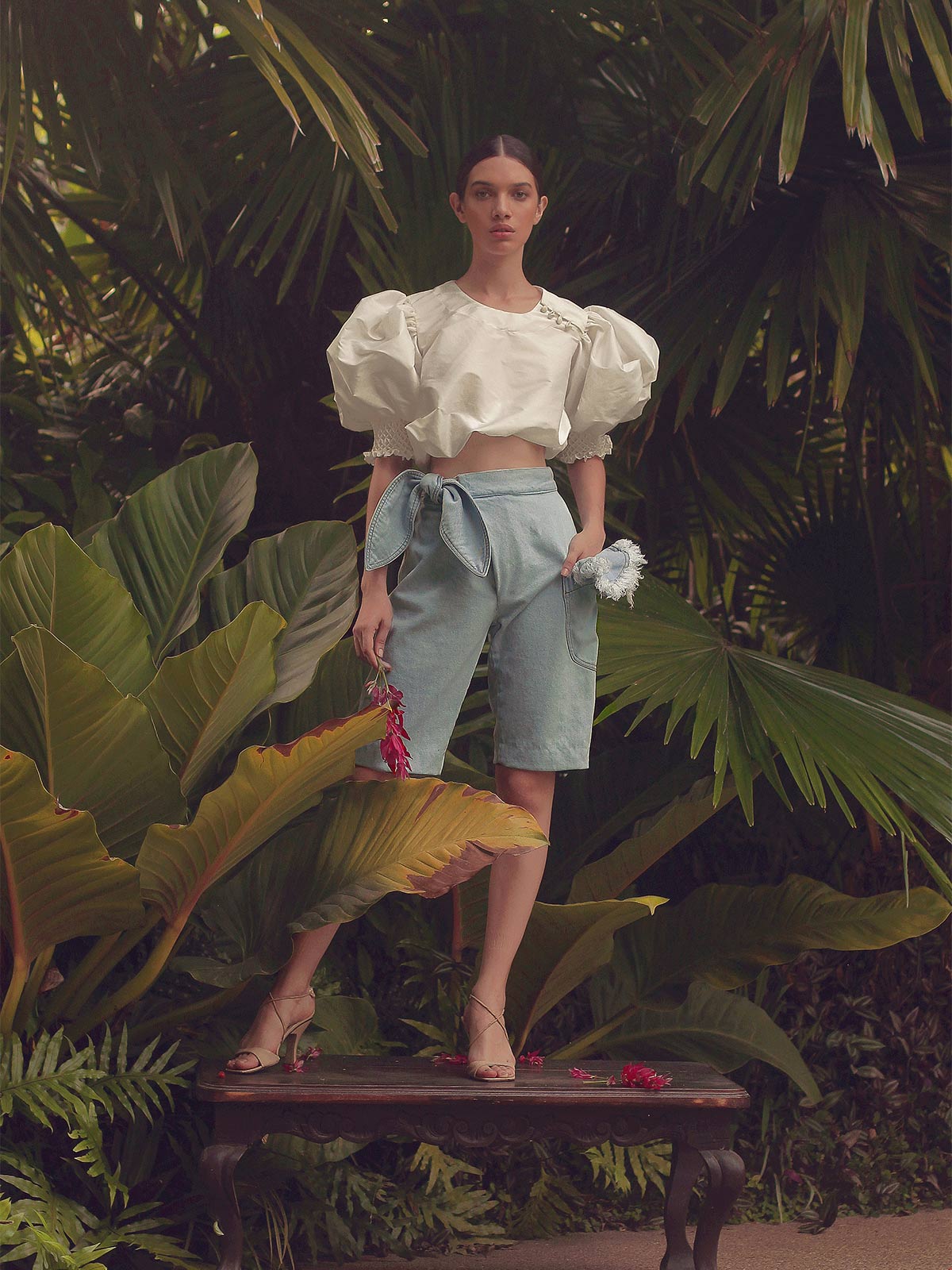 Mercedes Cropped Top Mercedes Cropped Top - Fashionkind