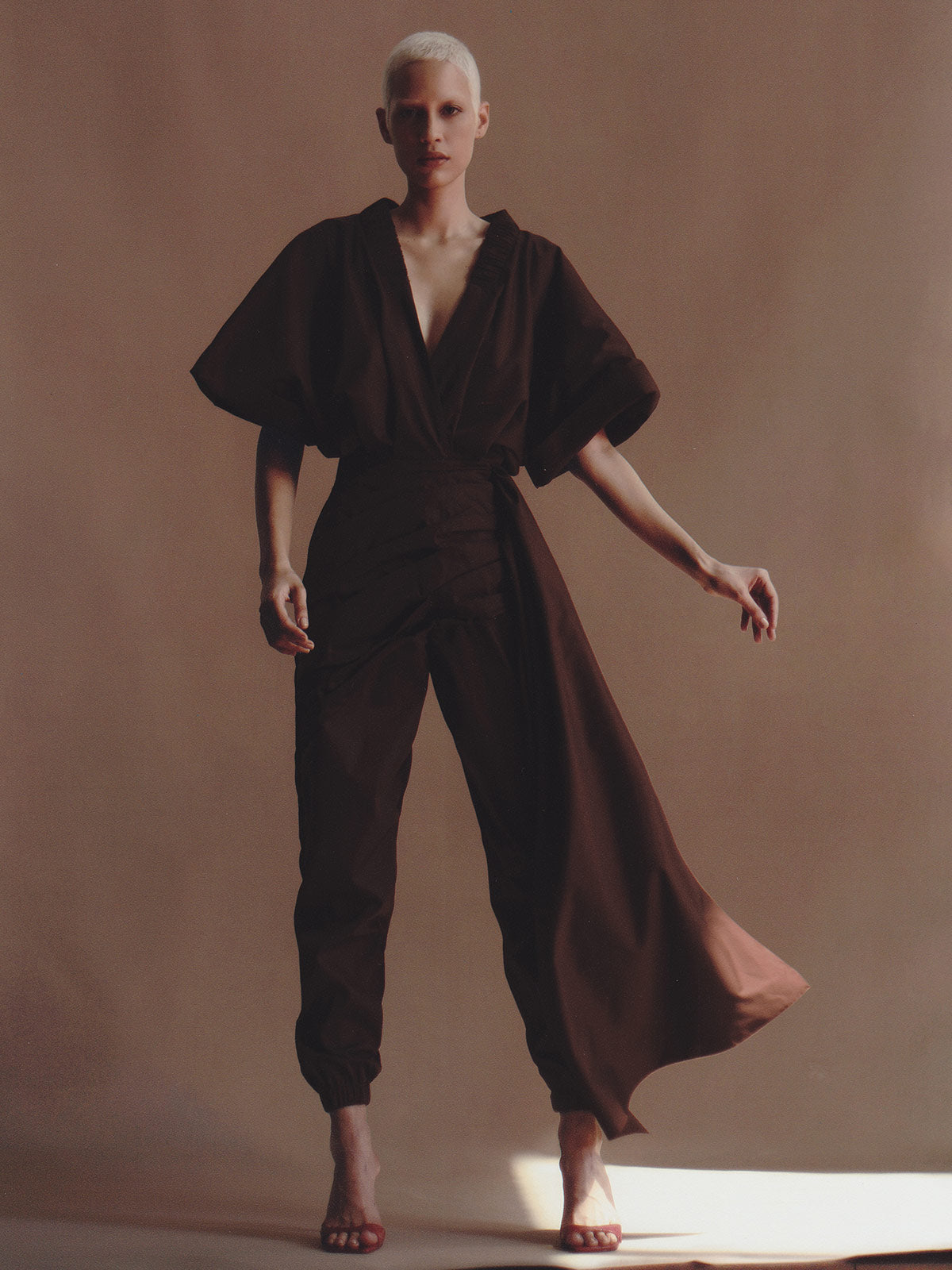 Milagros Jumpsuit | Brown Milagros Jumpsuit | Brown