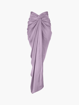 Silk Cuba Skirt | Lilac Silk Cuba Skirt | Lilac