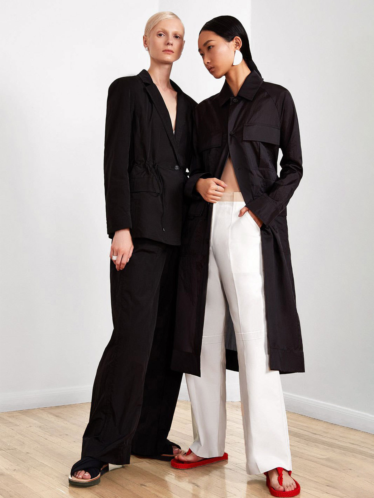 2 Length Utility Jacket | Black 2 Length Utility Jacket | Black