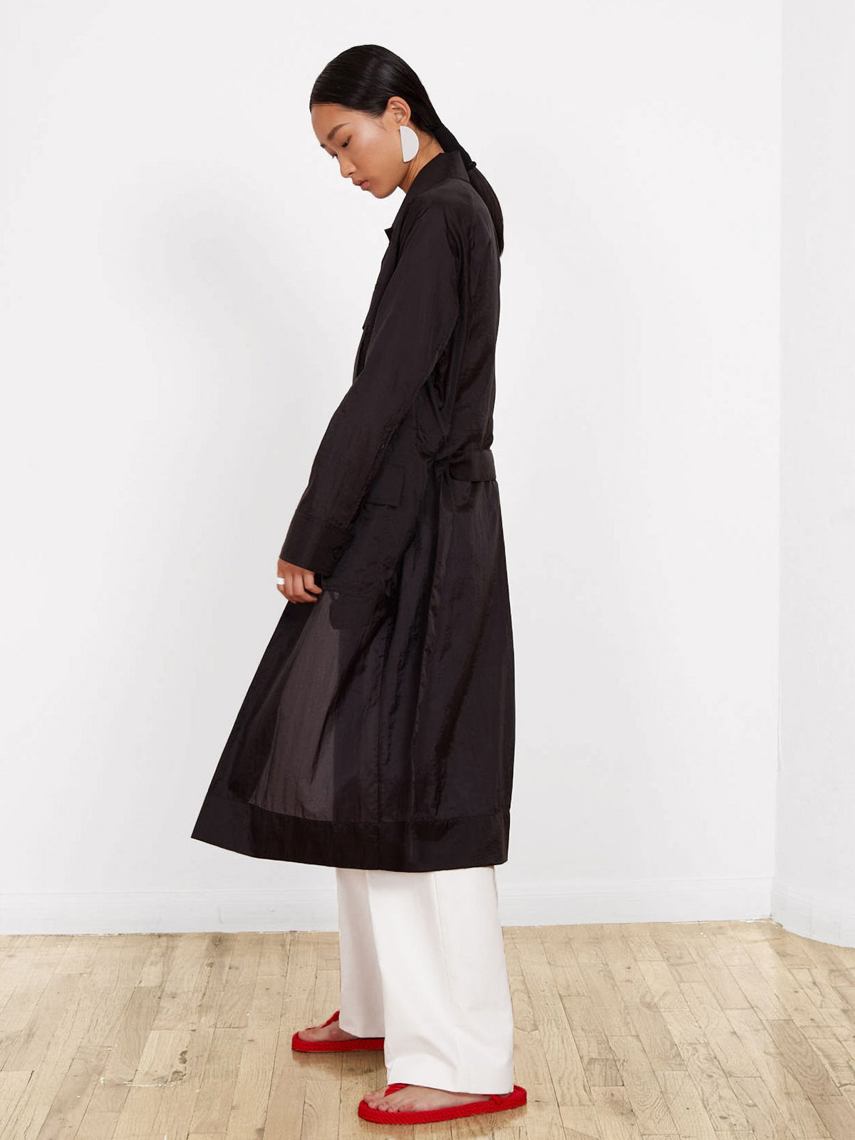 2 Length Utility Jacket | Black | Fashionkind