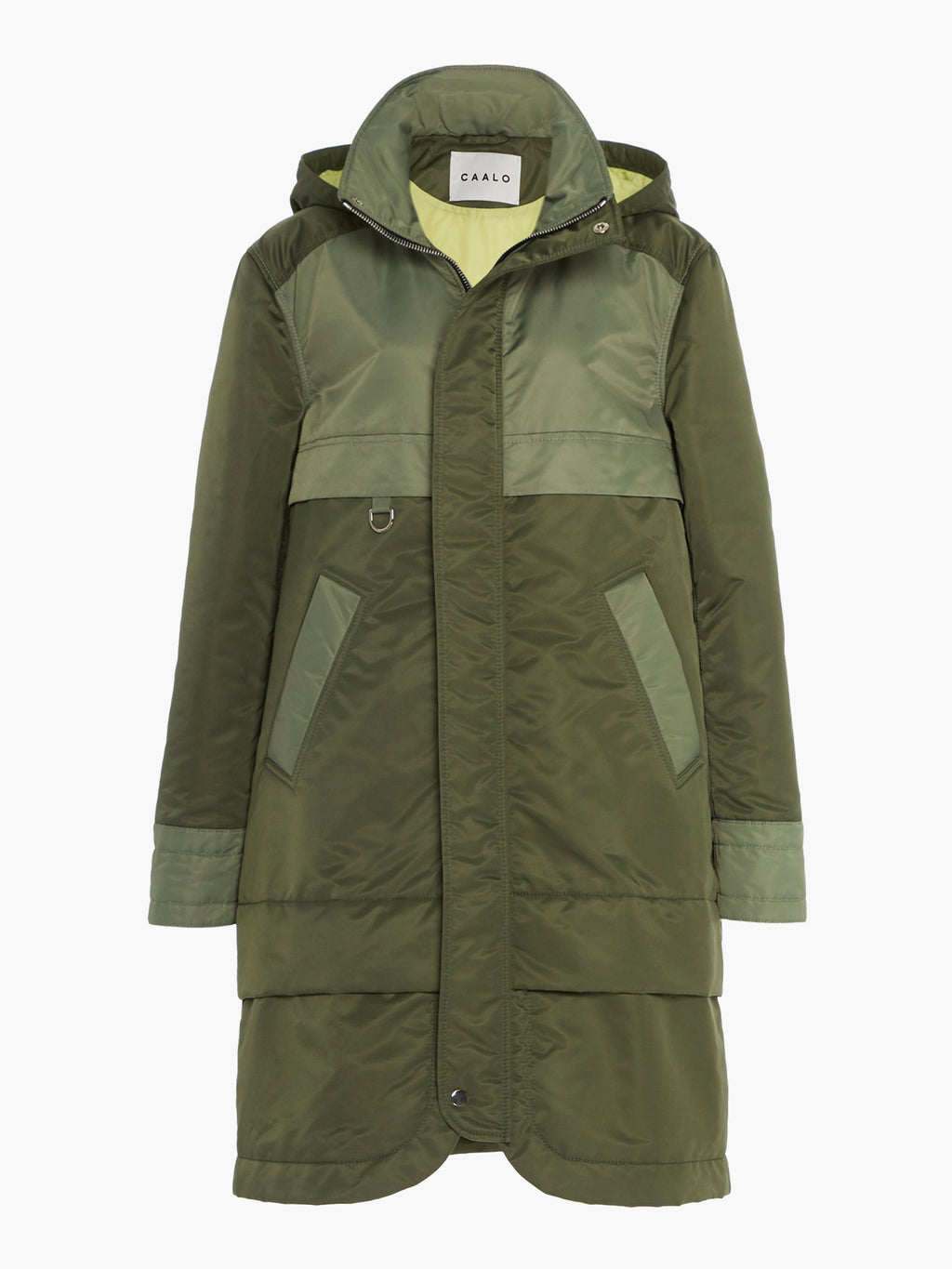 Sustainable Down Hooded Anorak | Green