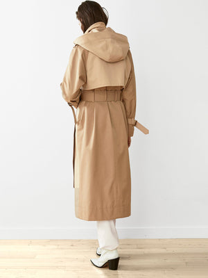 Sustainable Water Resistant Trench Coat | Camel Sustainable Water Resistant Trench Coat | Camel