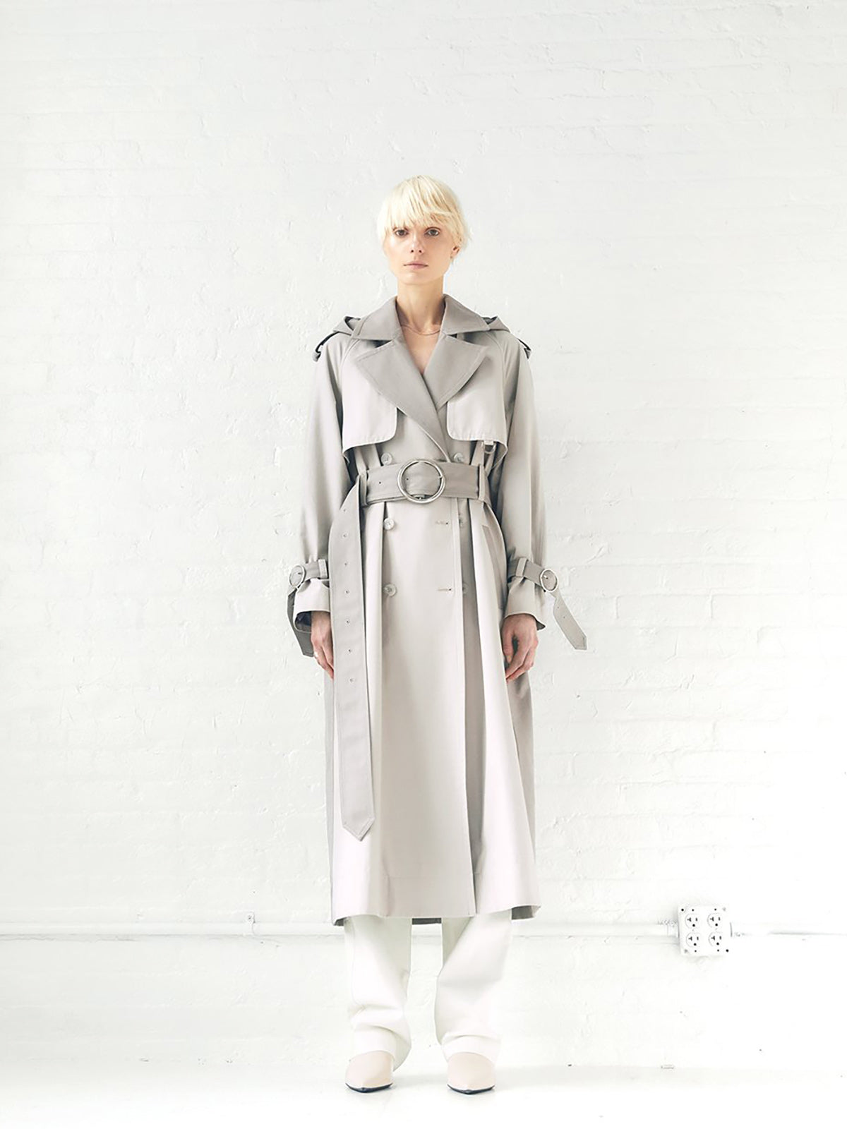 ECOTTONY NYLON TRENCH COAT（トレンチコート）｜L'Appartement