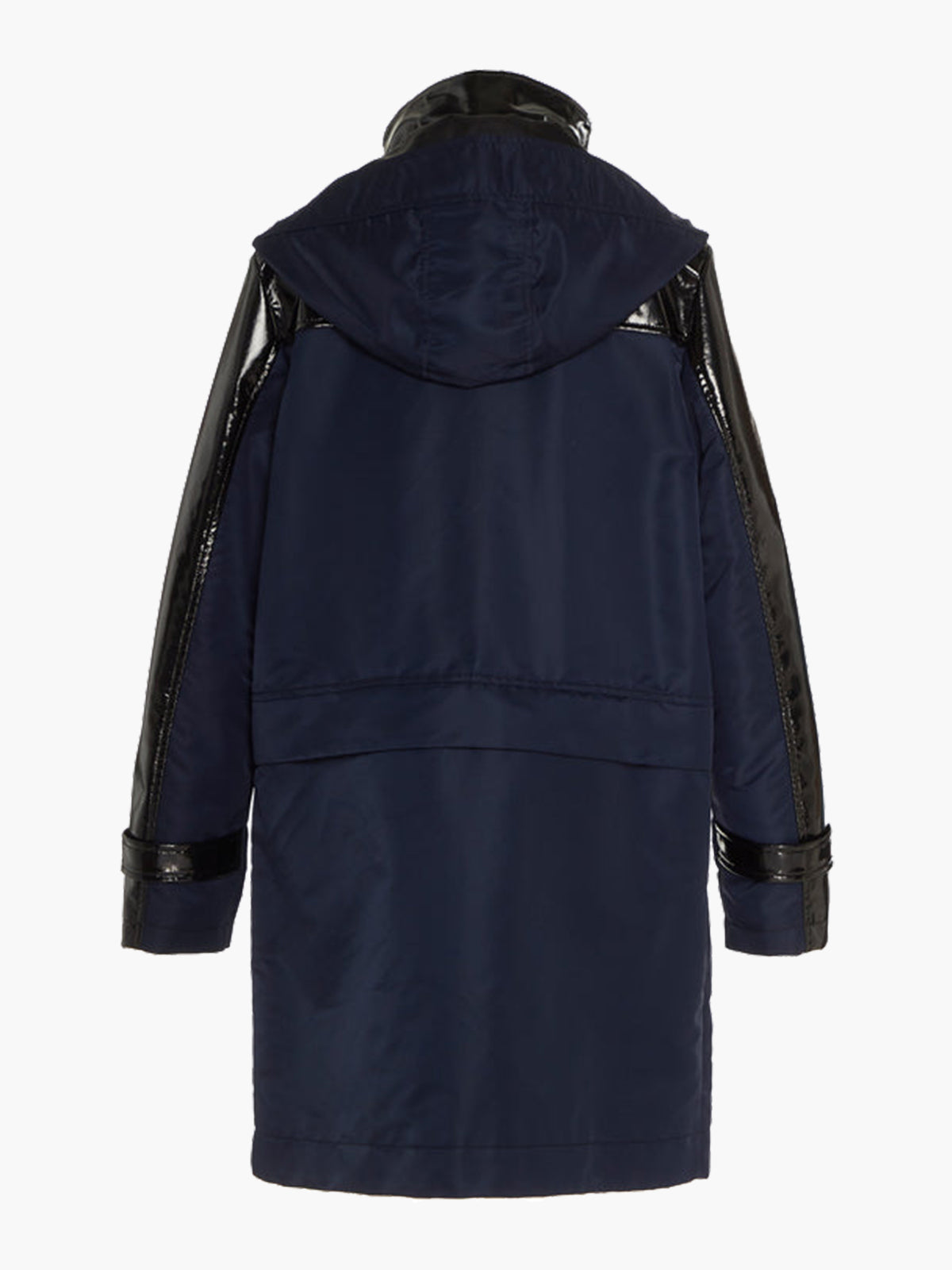 Water Resistant Convertible Sustainable Raincoat | Navy/Black Water Resistant Convertible Sustainable Raincoat | Navy/Black