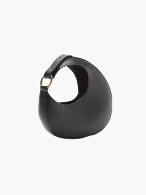 Ostra Micro Handbag | Black/Gold Ring Ostra Micro Handbag | Black/Gold Ring