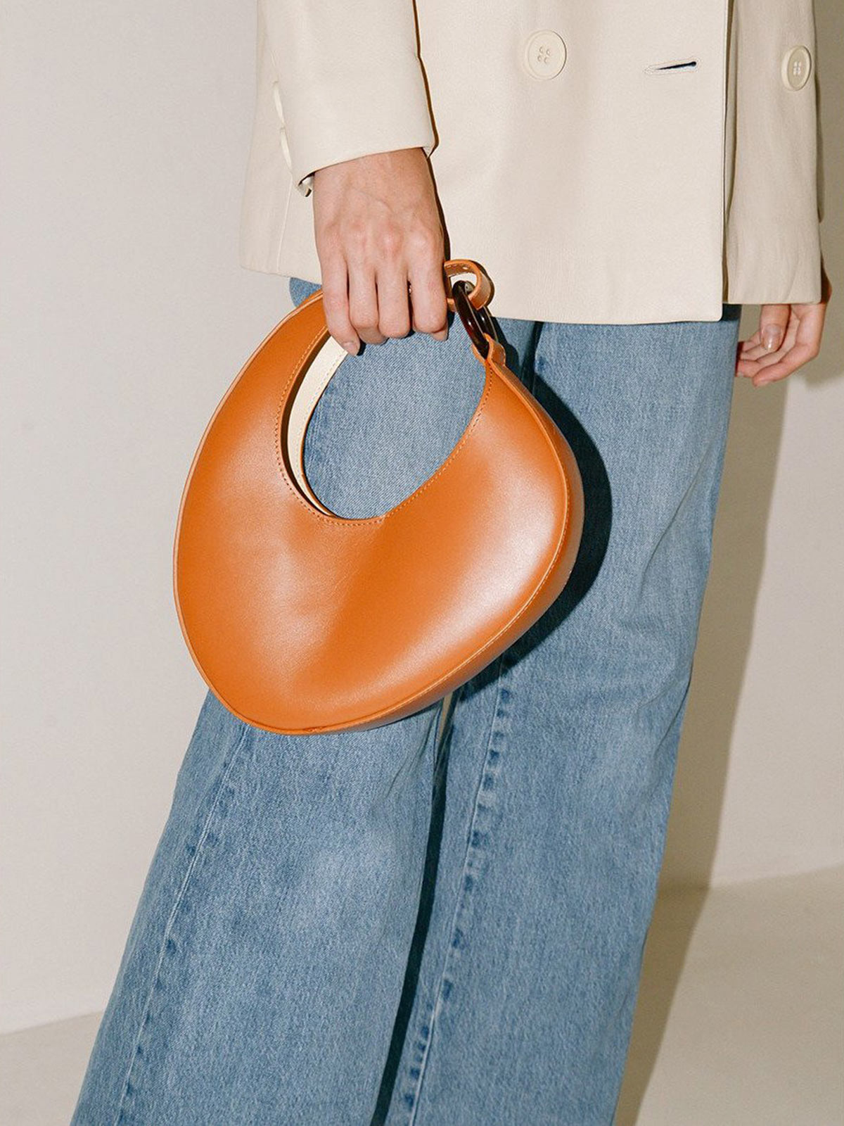 Ostra Micro Handbag | Tan