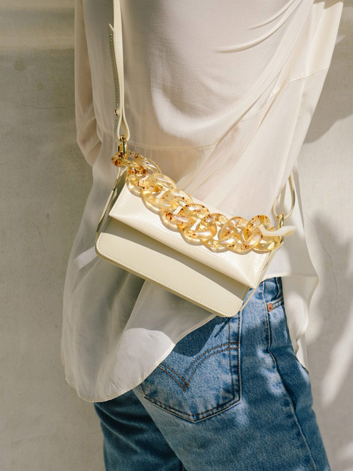 Sofia Micro Crossbody | Off White Sofia Micro Crossbody | Off White - Fashionkind