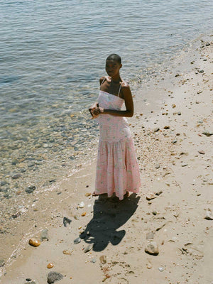 Tiered Skirt | Pink Fishing Net Tiered Skirt | Pink Fishing Net
