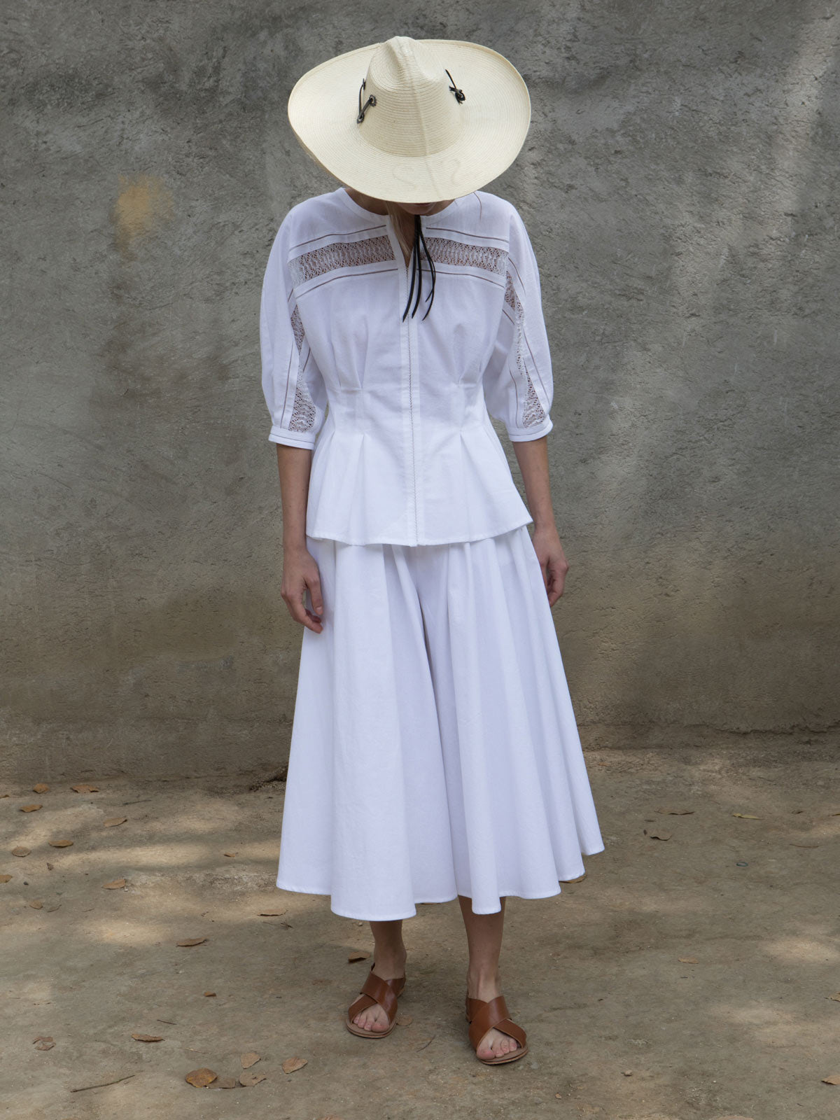 Cordelia Pant | White Cordelia Pant | White