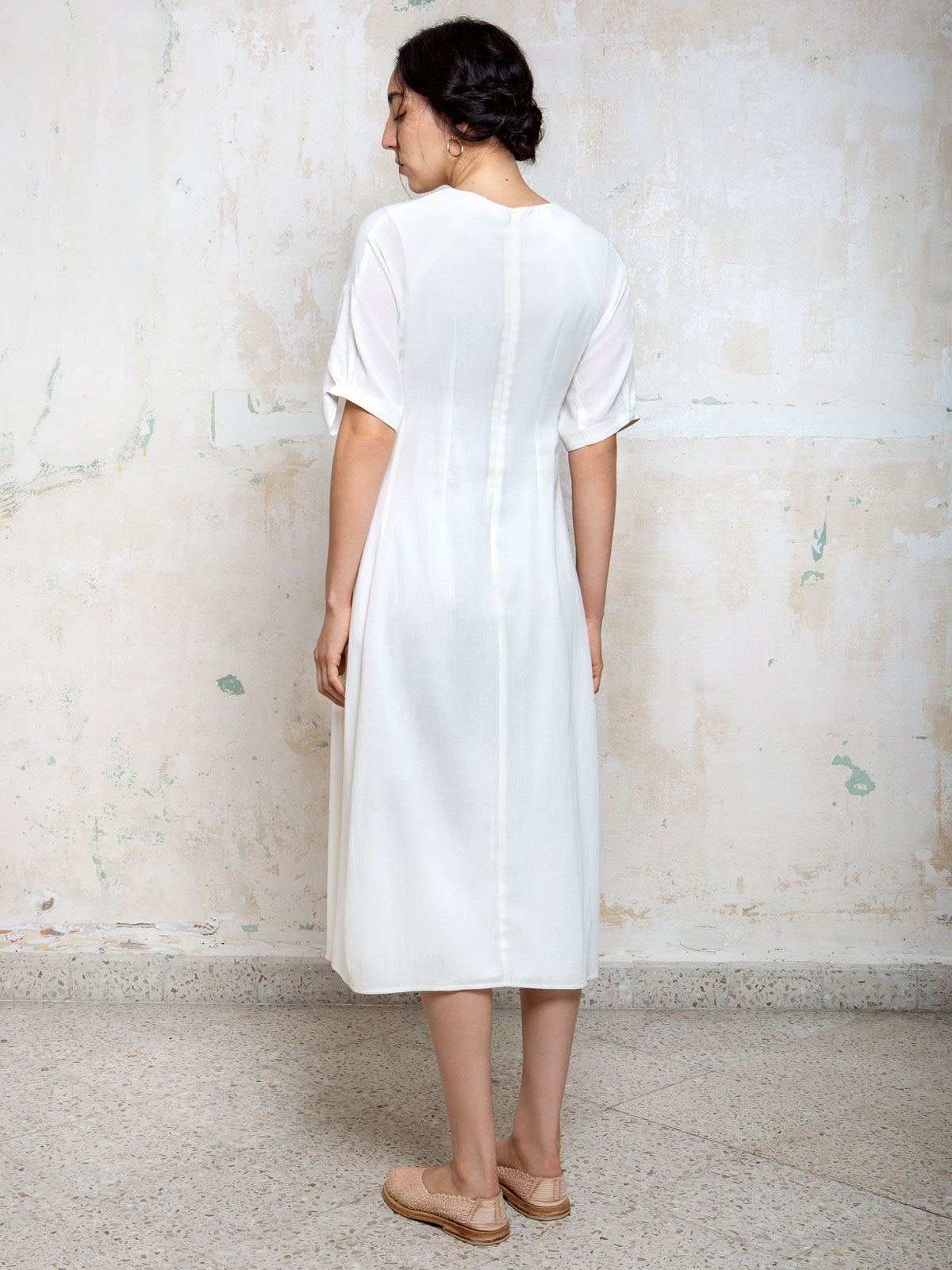 Ramona Midi Dress | Ivory Ramona Midi Dress | Ivory