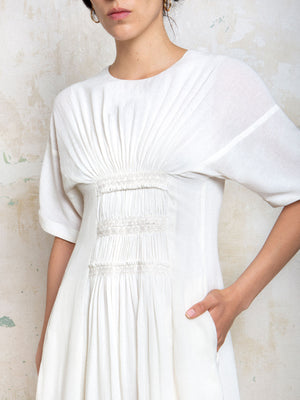 Ramona Midi Dress | Ivory Ramona Midi Dress | Ivory