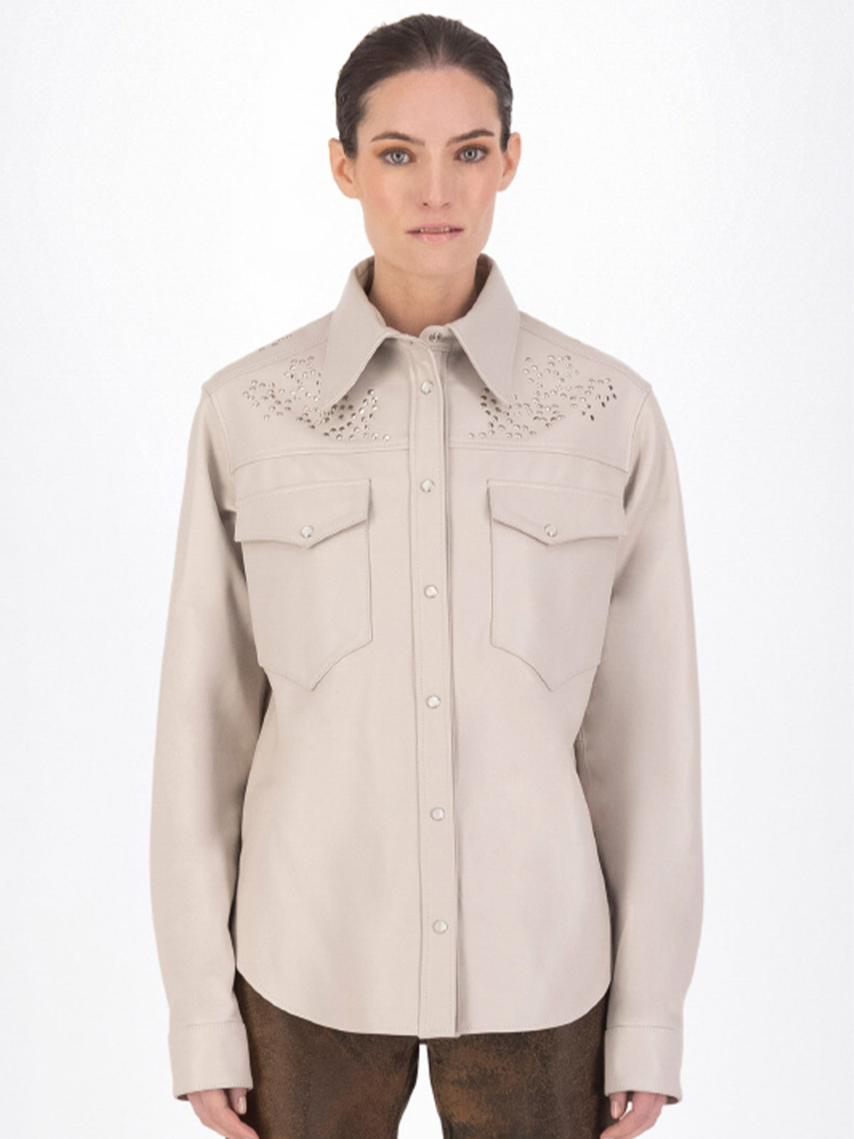 Anika Shirt | Moon Grey