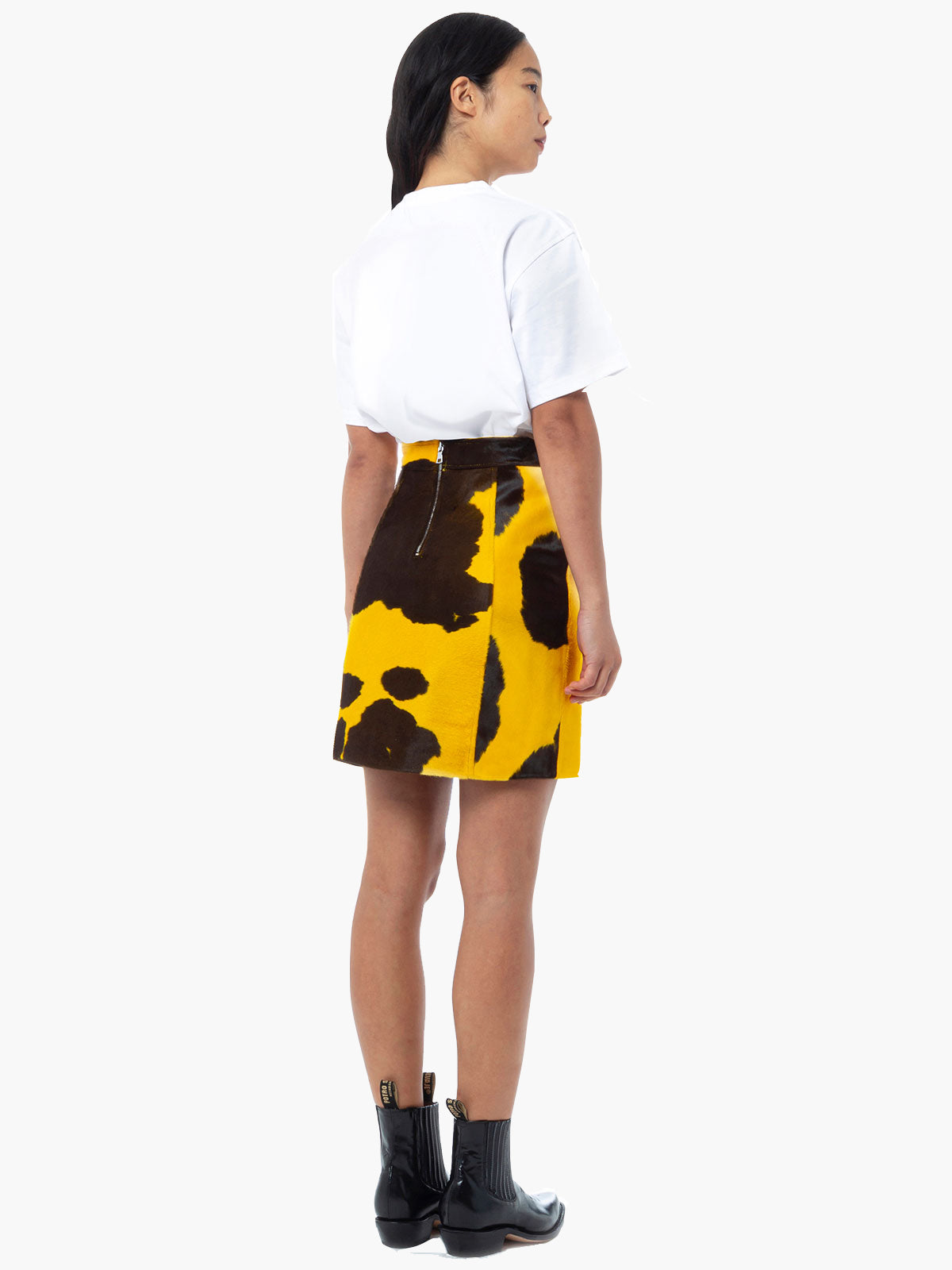 Eartha Skirt | Neon Yellow Black Eartha Skirt | Neon Yellow Black