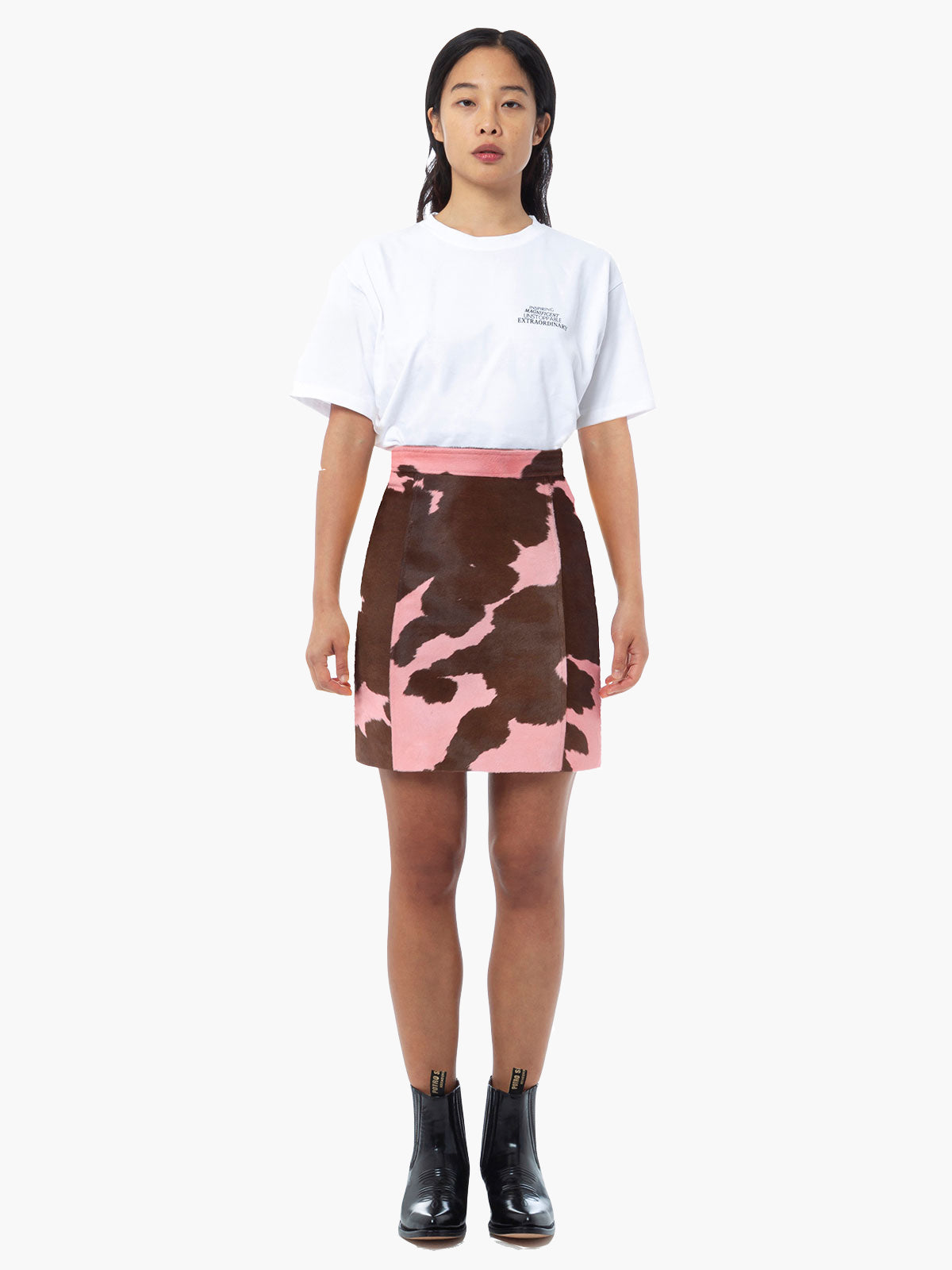 Eartha Skirt | Pink Brown Eartha Skirt | Pink Brown