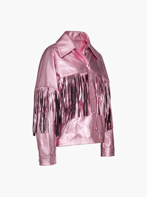 Taylor Jacket | Metallic Pink Taylor Jacket | Metallic Pink - Fashionkind