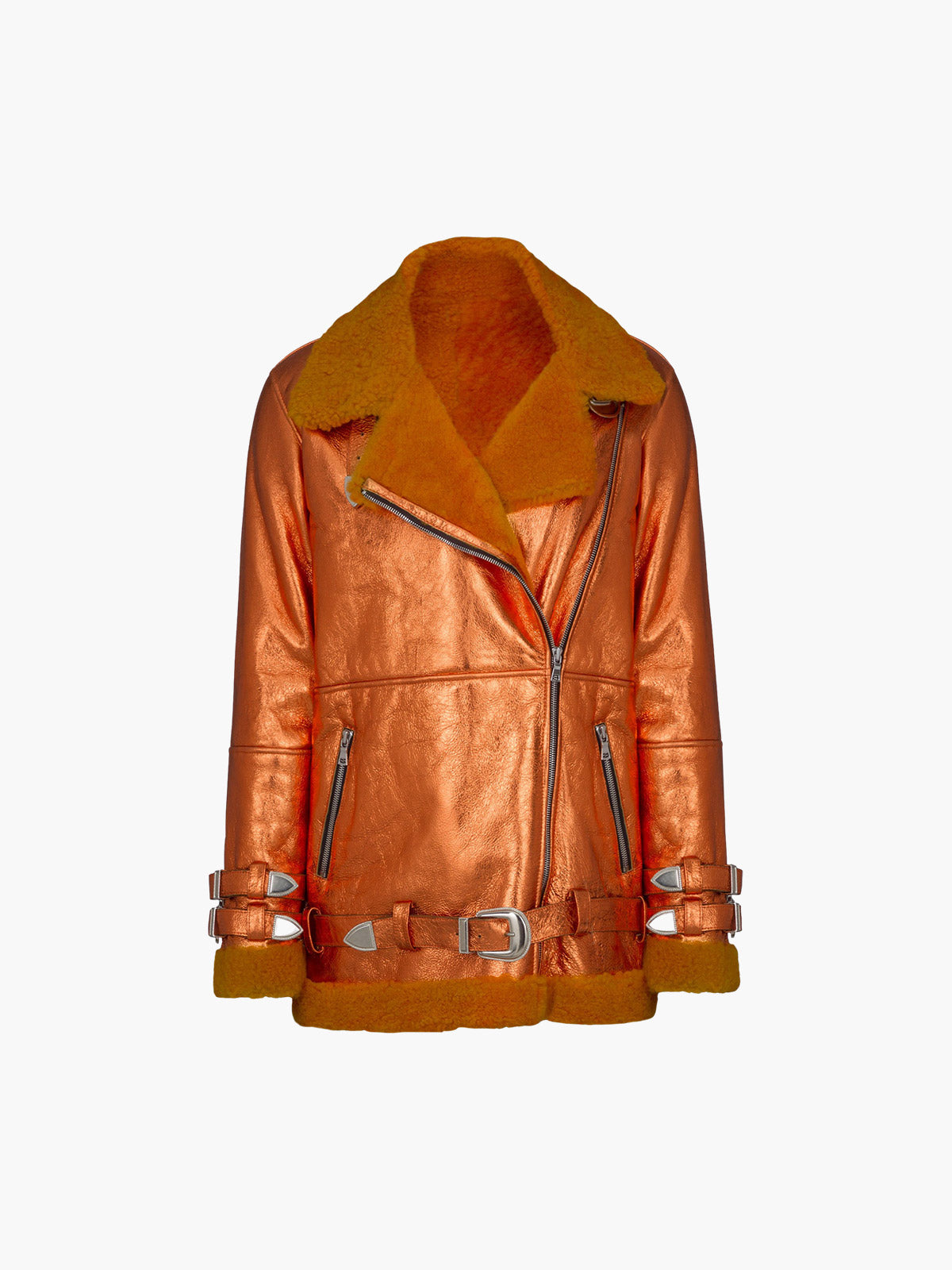 Wonder Jacket | Metallic Orange Wonder Jacket | Metallic Orange - Fashionkind