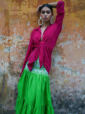 Espinas Skirt | Green Espinas Skirt | Green